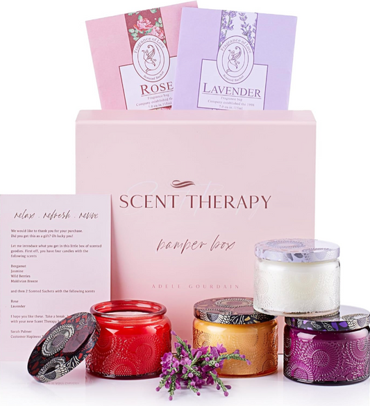 The Ultimate Gift of Relaxation: Aromatherapy Candle Gift Set for Women