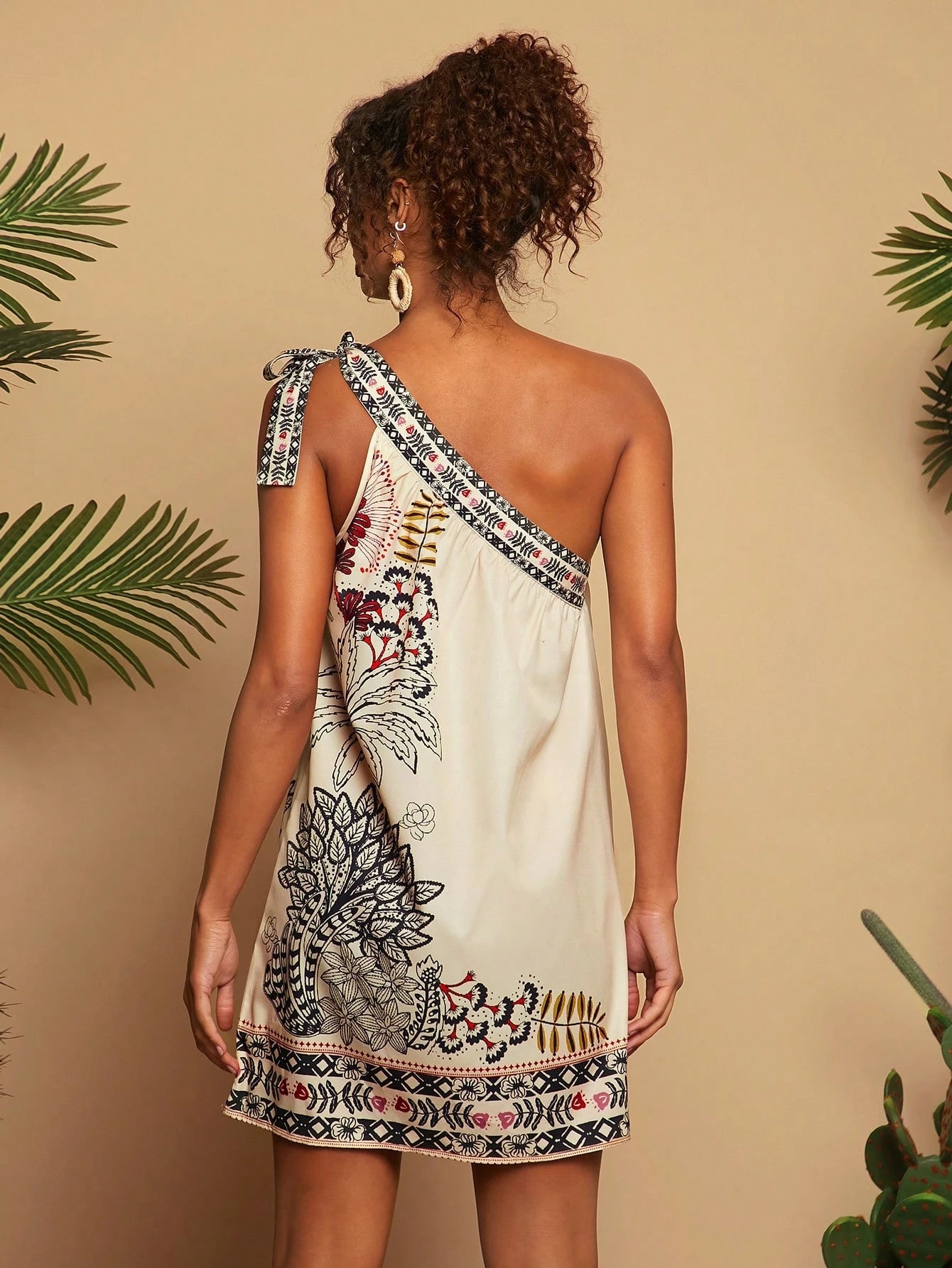 Travachic Women Palm Tree Print Sleeveless Casual Slip Dress,Vacation Outfits Woman,Vacay Outfits Women,Beach Vacation Outfits,Summer Outfits for Women,Summer Dresses for Women,Dresses for Women,Summer Dress,Boho Clothes Women