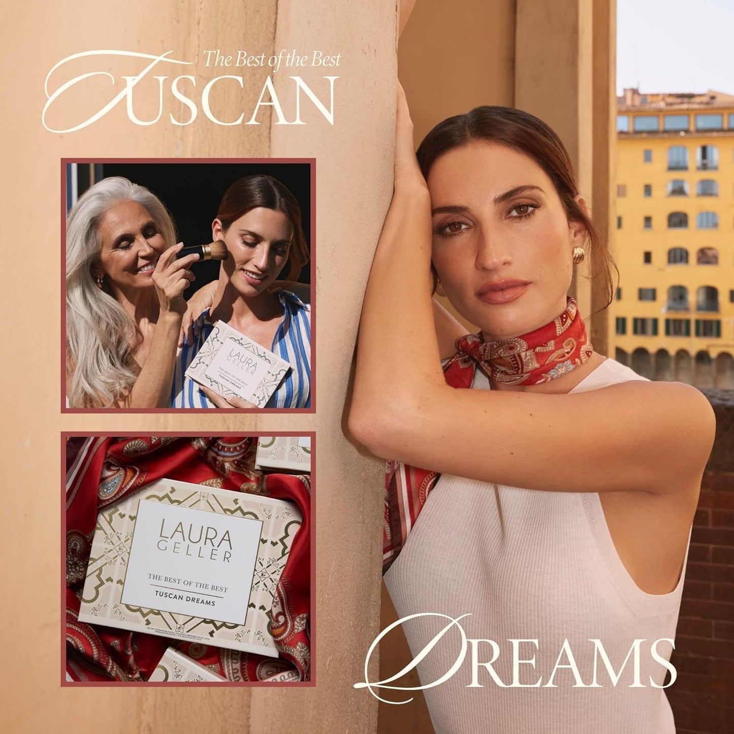 the Best of the Best Baked Palette - Tuscan Dreams - Full Size - Includes Bronzer, Blush, Highlighter and 6 Eyeshadows - Travel-Friendly (Best of the Best Tuscan Dreams)