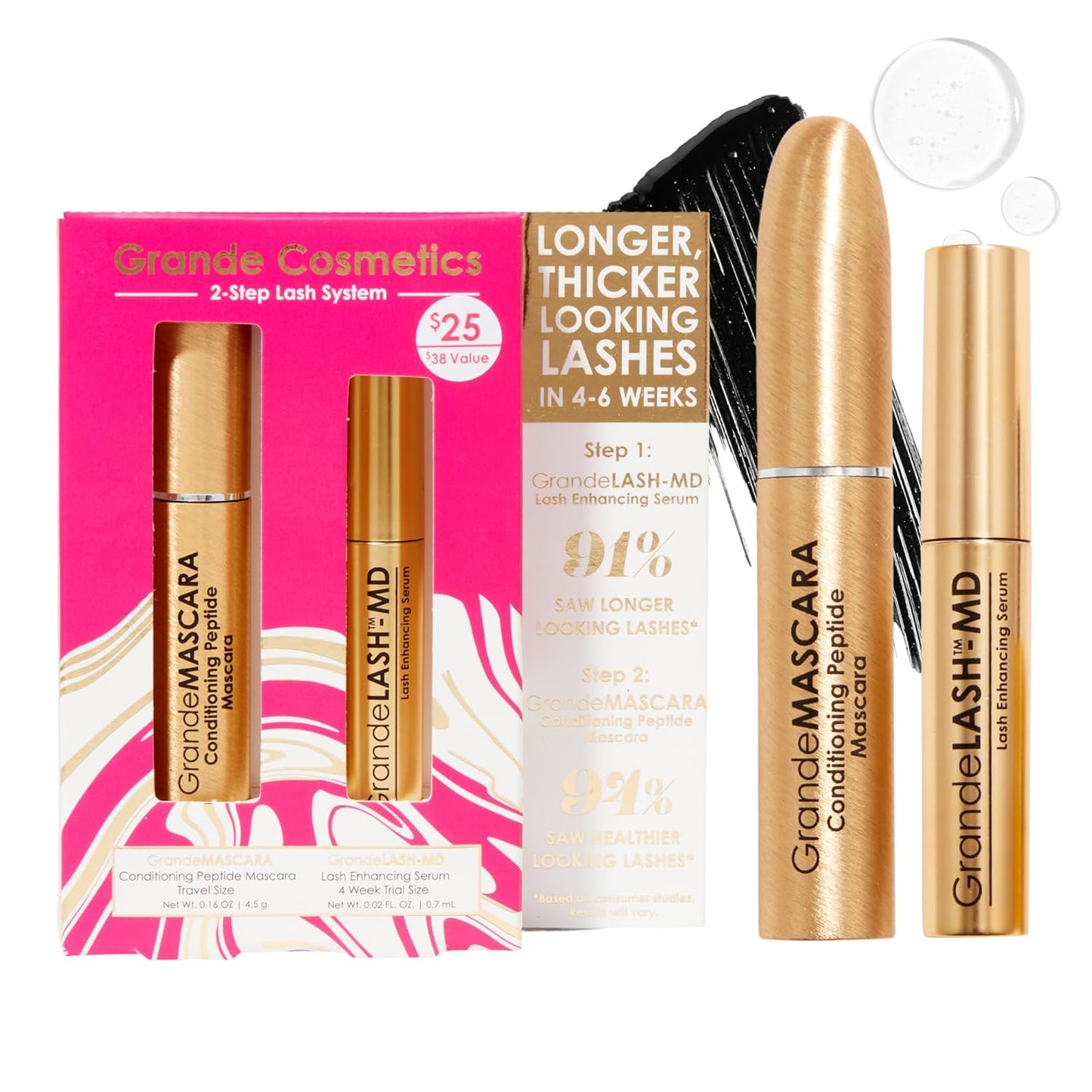 Lash & Brow Care Systems – Multi-Step Enhancing Sets for Longer, Fuller, Healthier Look