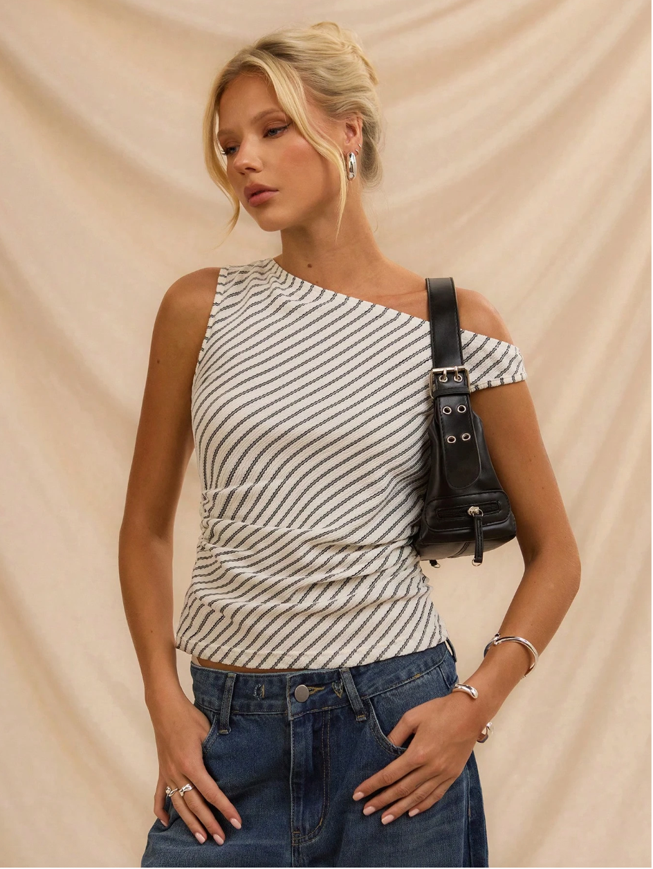 Summer Women’s Fitted Top – Elegant, Casual, Y2K, Vintage, Modest, Classy, Club, Business, Festival, Cocktail, Streetwear, Coachella, Wedding Guest & More