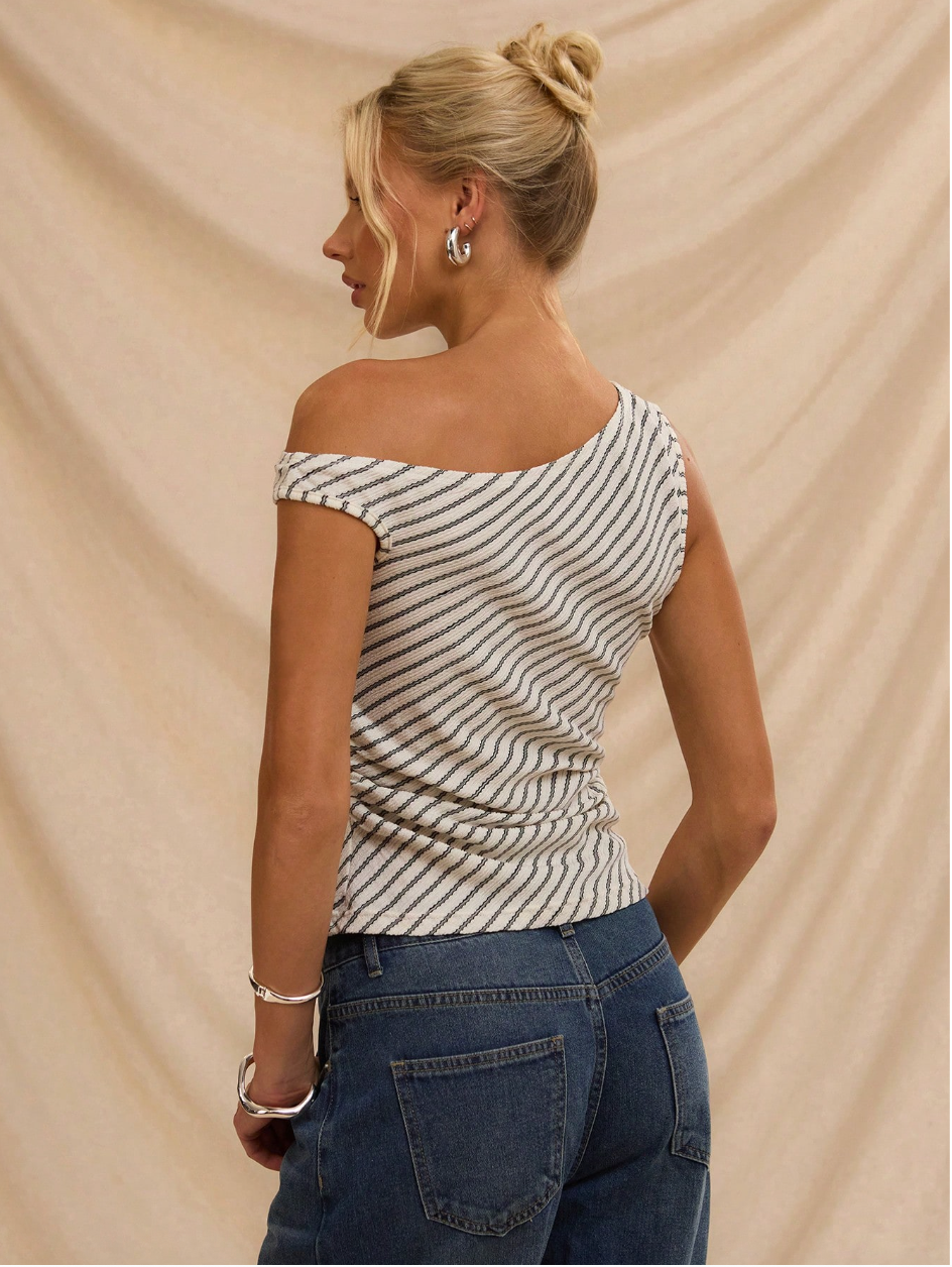 Summer Women’s Fitted Top – Elegant, Casual, Y2K, Vintage, Modest, Classy, Club, Business, Festival, Cocktail, Streetwear, Coachella, Wedding Guest & More