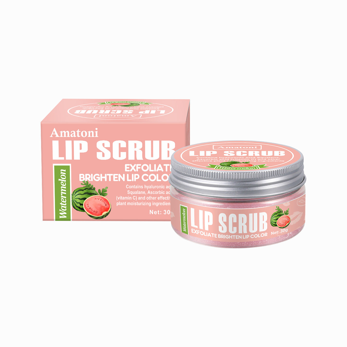 Fruit Lip Scrub Exfoliating Moisturizing Lip Care for Soft Smooth Lips