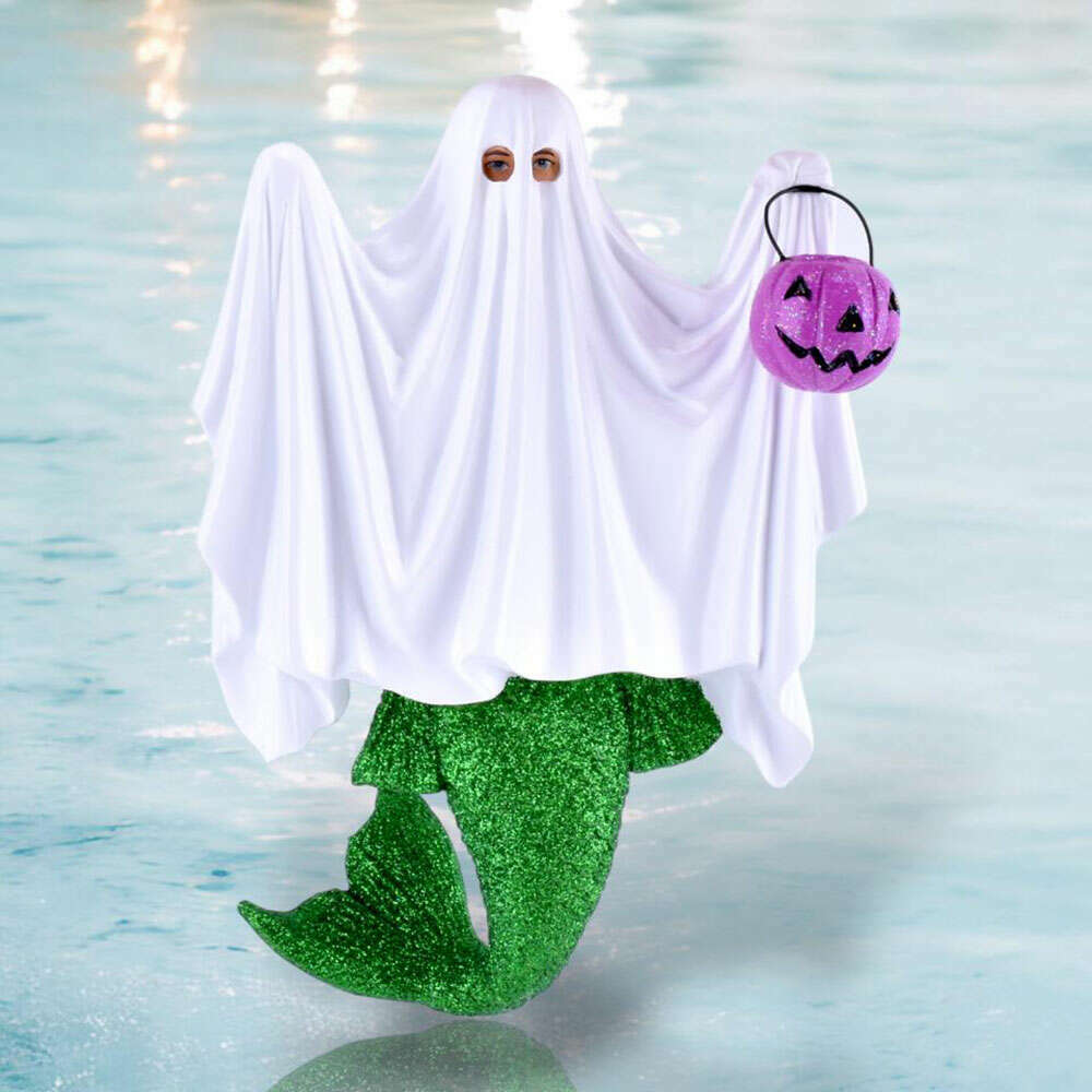 Merman Boo Halloween Ornament