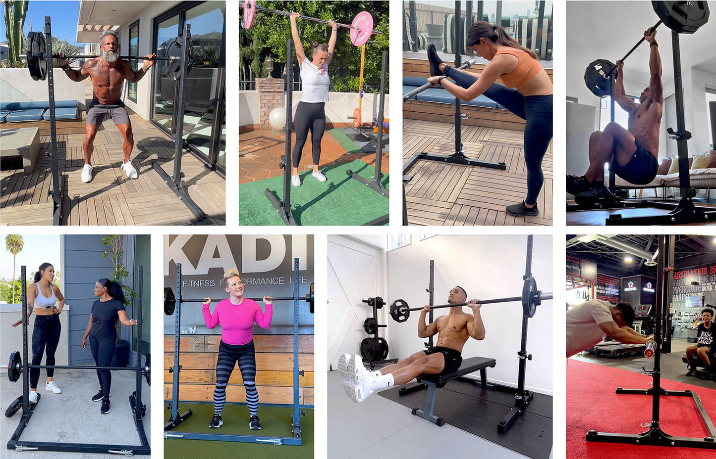 Verse® Agile Folding Portable Power Rack for Home Gym Strength Training