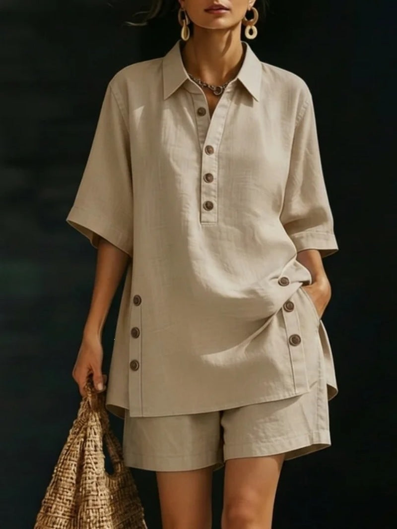Women's lightweight casual two-piece set