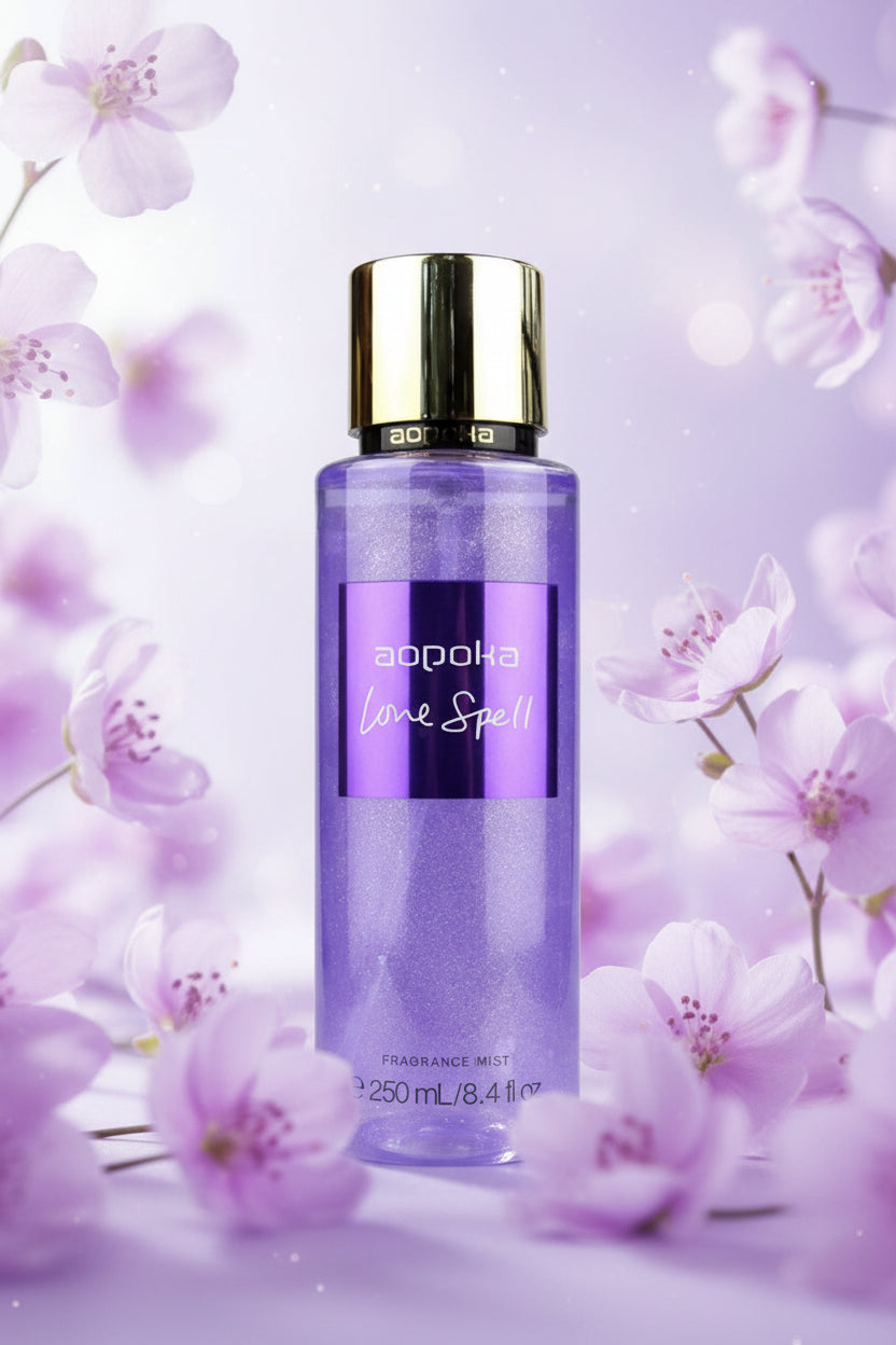 Lightweight fragrance spray for women