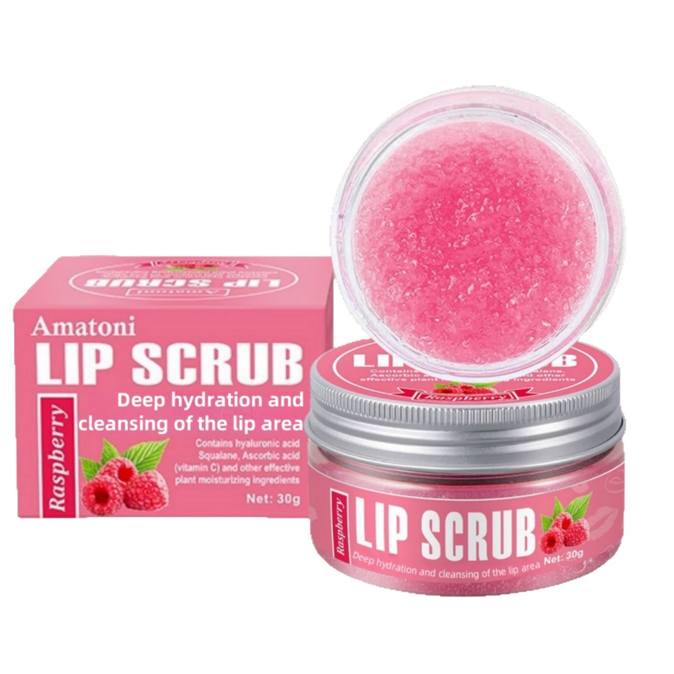 Fruit Lip Scrub Exfoliating Moisturizing Lip Care for Soft Smooth Lips