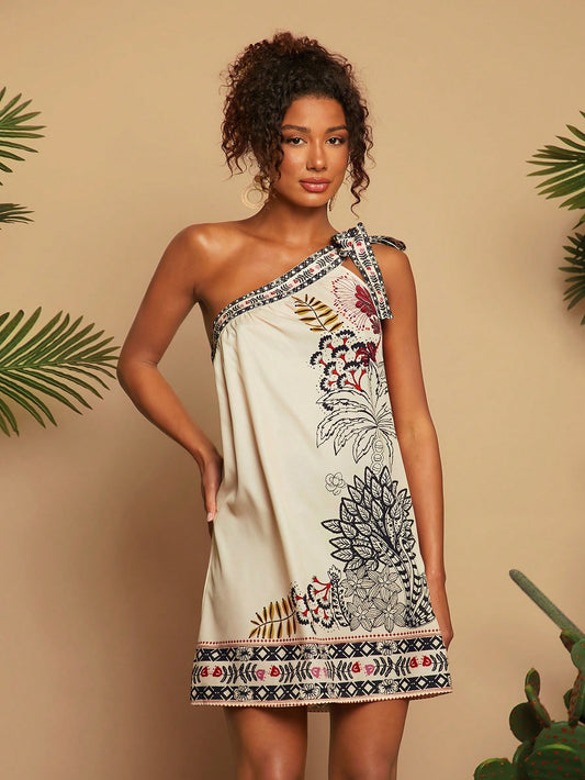 Travachic Women Palm Tree Print Sleeveless Casual Slip Dress,Vacation Outfits Woman,Vacay Outfits Women,Beach Vacation Outfits,Summer Outfits for Women,Summer Dresses for Women,Dresses for Women,Summer Dress,Boho Clothes Women