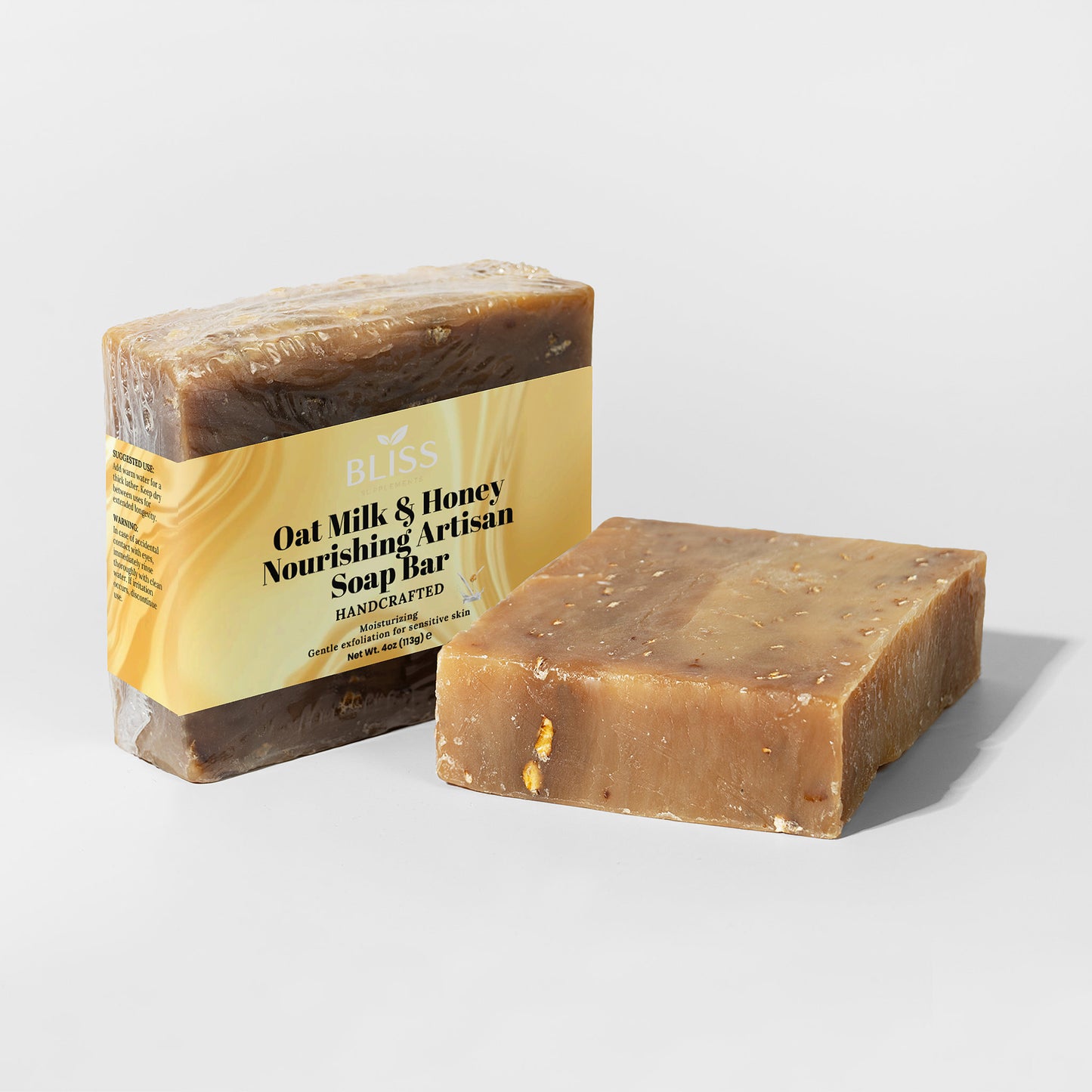 Oat Milk & Honey Nourishing Artisan Soap Bar