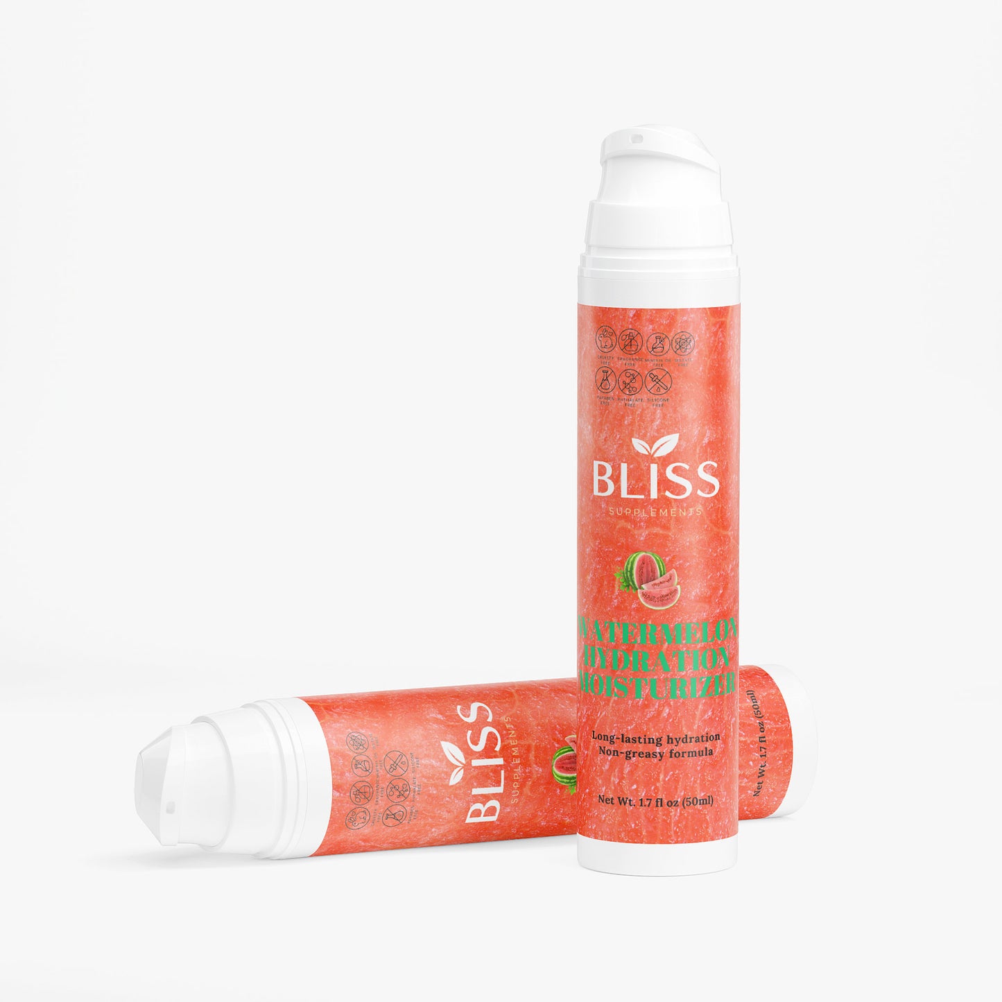 Watermelon Hydration Moisturizer – Lightweight Face Cream for Glowing, Dewy Skin