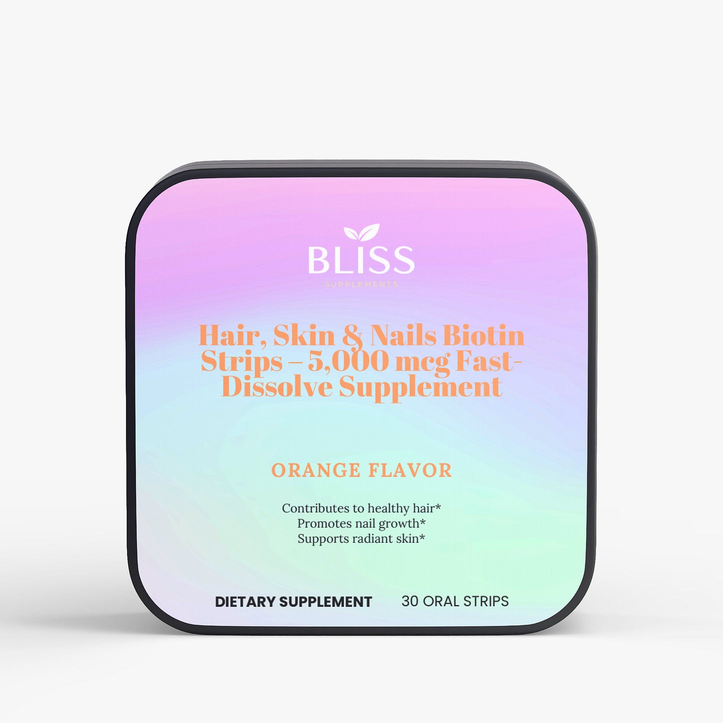 Hair, Skin & Nails Biotin Strips – Fast-Dissolving Daily Beauty Support