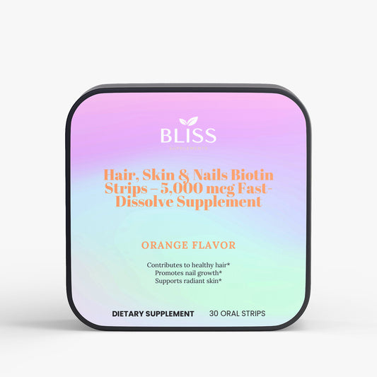 Hair, Skin & Nails Biotin Strips – Fast-Dissolving Daily Beauty Support
