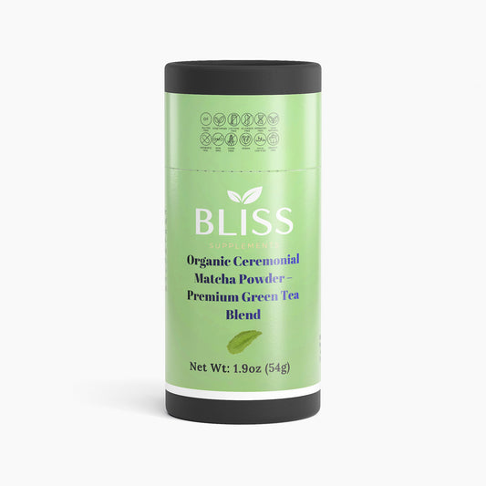 Organic Ceremonial Matcha Powder – Premium Green Tea Blend