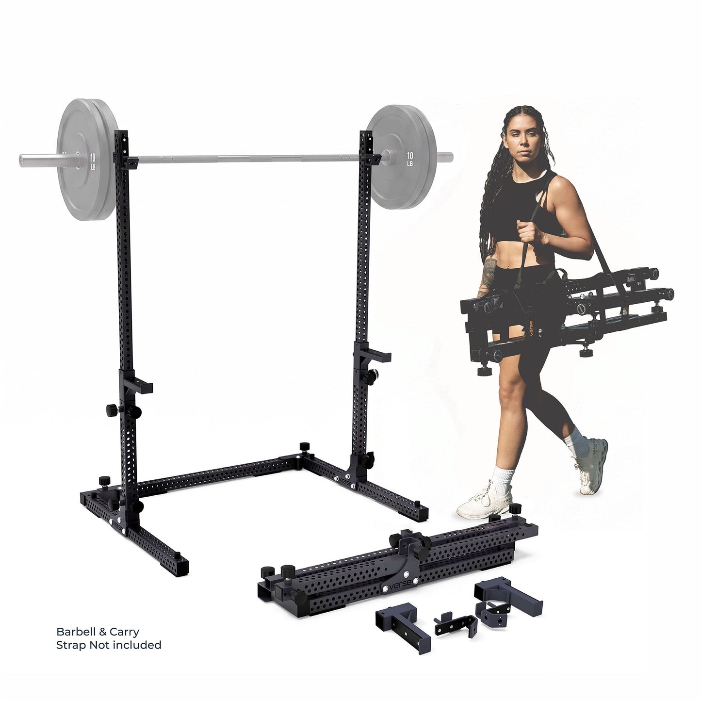 Verse® Agile Rack NEO Ultra-Lightweight Portable Squat Rack for Home Gym