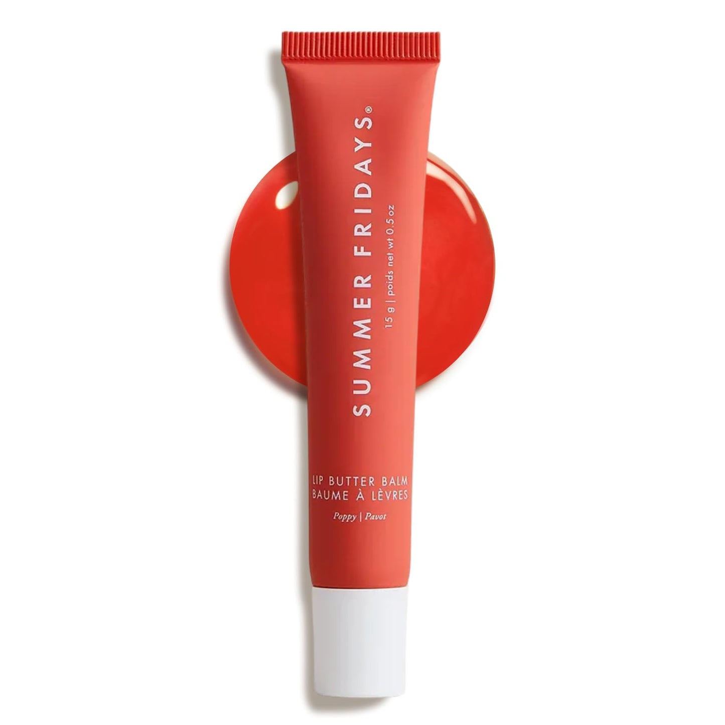 Summer Fridays Tinted Lip Butter Balm – Hydrating Glossy Lip Balm with Sheer Pink Finish