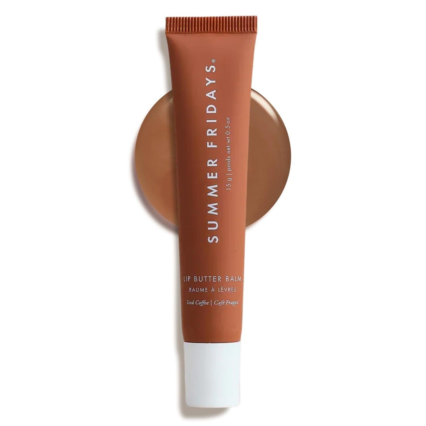 Summer Fridays Tinted Lip Butter Balm – Hydrating Glossy Lip Balm with Sheer Pink Finish