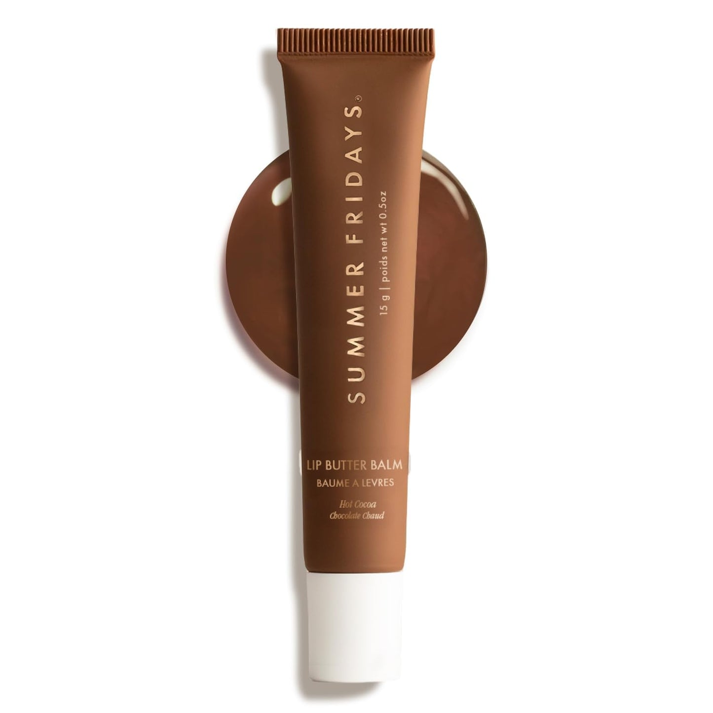 Summer Fridays Tinted Lip Butter Balm – Hydrating Glossy Lip Balm with Sheer Pink Finish