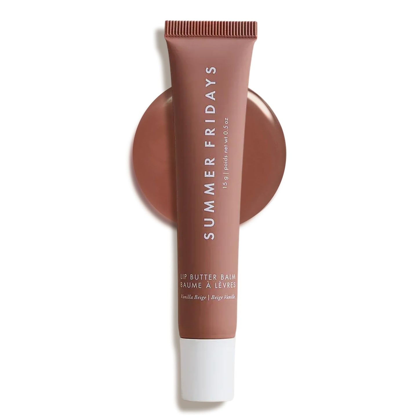 Summer Fridays Tinted Lip Butter Balm – Hydrating Glossy Lip Balm with Sheer Pink Finish