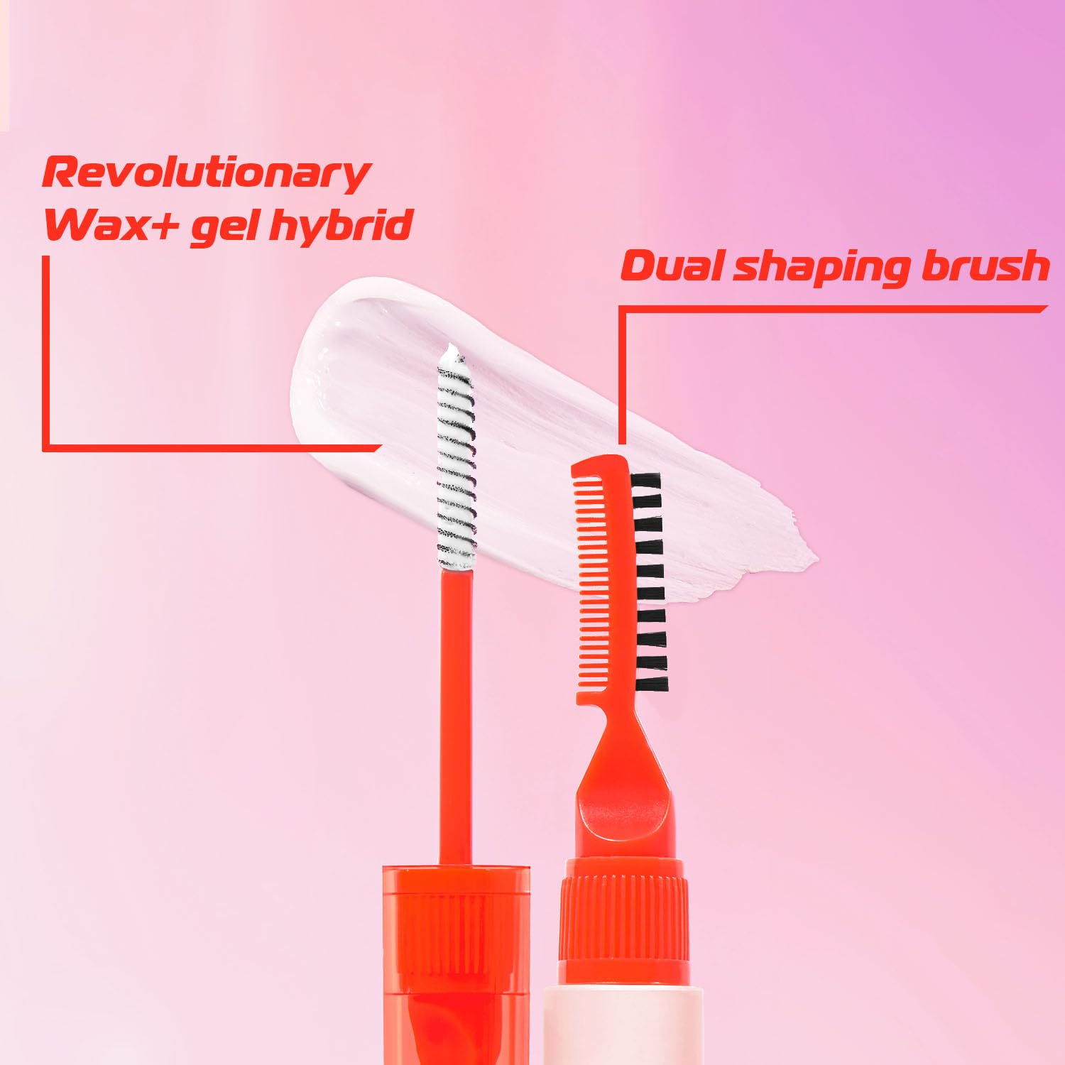 MAKUP Brow Me, Eyebrow Sculpt Gel + Wax Hybrid, Vegan, Paraben Free