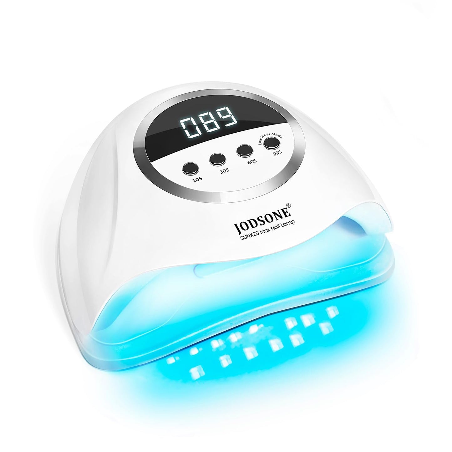 UV LED Nail Lamp – Gel Nail Dryer with Auto Sensor, LCD Display & 4 Timer Setting