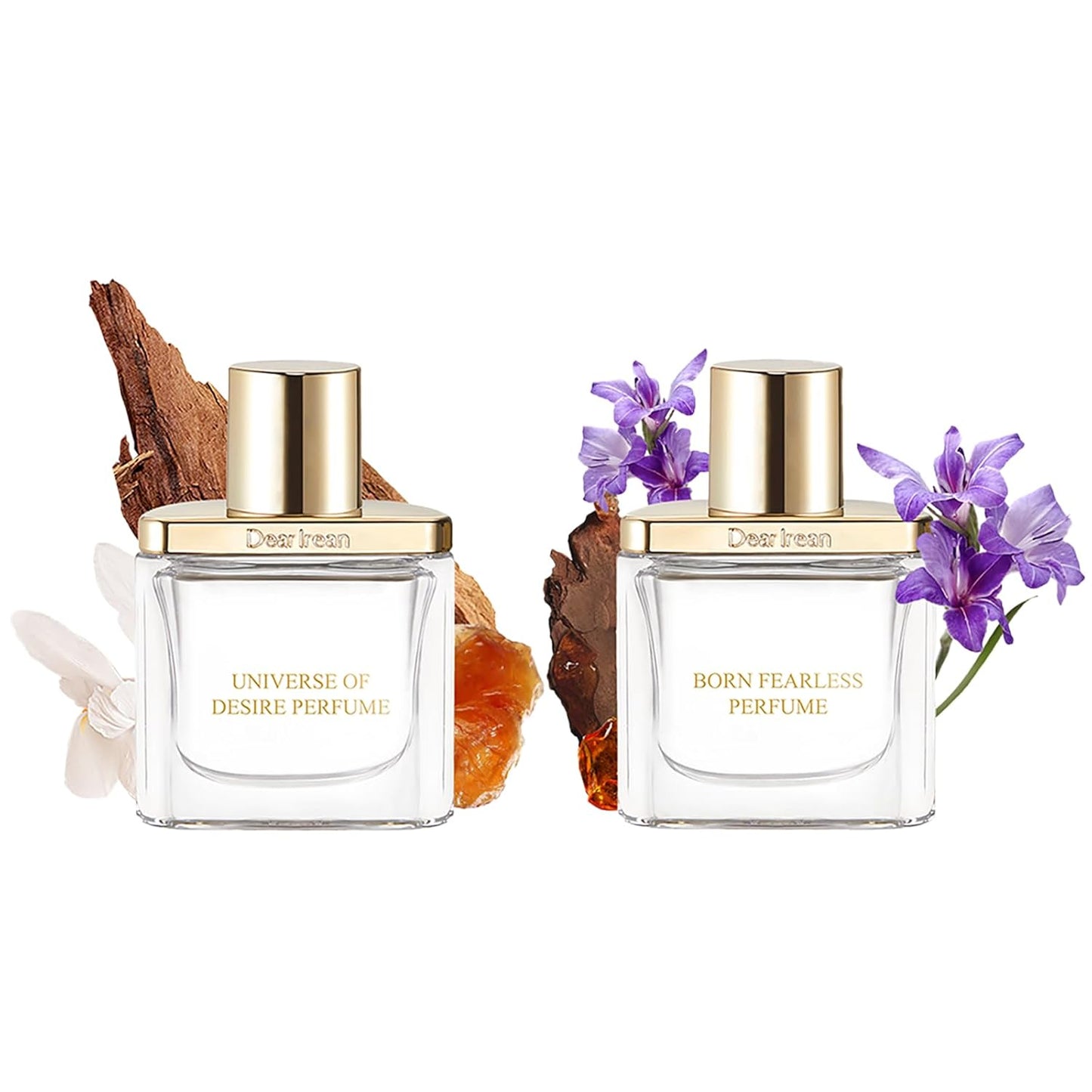 Essential Oil Eau De Parfum, Luxury Perfume for Women and Men with Floral Fruity & Woody Notes, High-End Custom Fragrance, Long-Lasting Scent Perfume, 0.34 * 2 Fl Oz