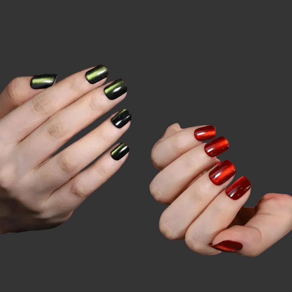 Press on Nails Set 576PCS 24 Colors Short Square Matte Glossy Glitter Natural Fit Lightweight Fake Nails for Nail Art