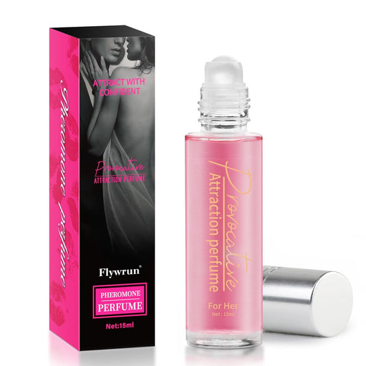 Pheromones Perfumes for Women Roll-On, Long-Lasting Elegant Fragrance, Enhance Presence & Confidence, Vegan & Cruelty-Free Travel Perfume, 0.53Oz