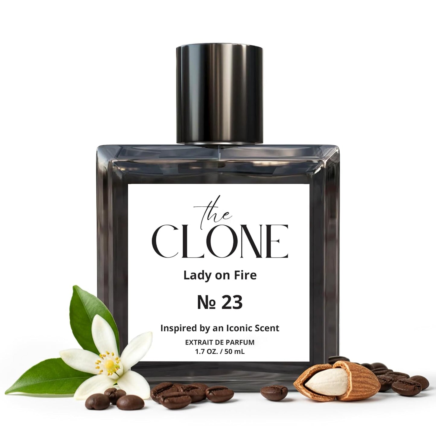 , Lady on Fire 23, Inspired by Y S.L'S B.Lack O.Pium for Women, Extrait De Parfum, Fragrance Perfume Spray 1.7 Fl Oz (50Ml)