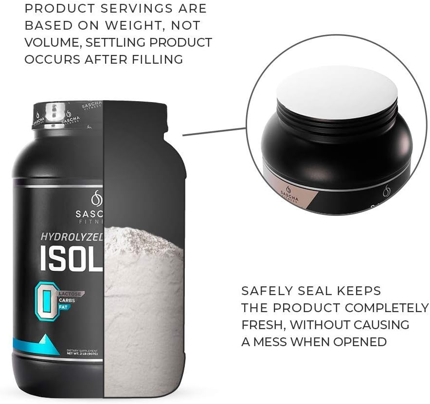 Hydrolyzed Whey Protein Isolate,100% Grass-Fed (2 Pounds, Cookies & Cream)