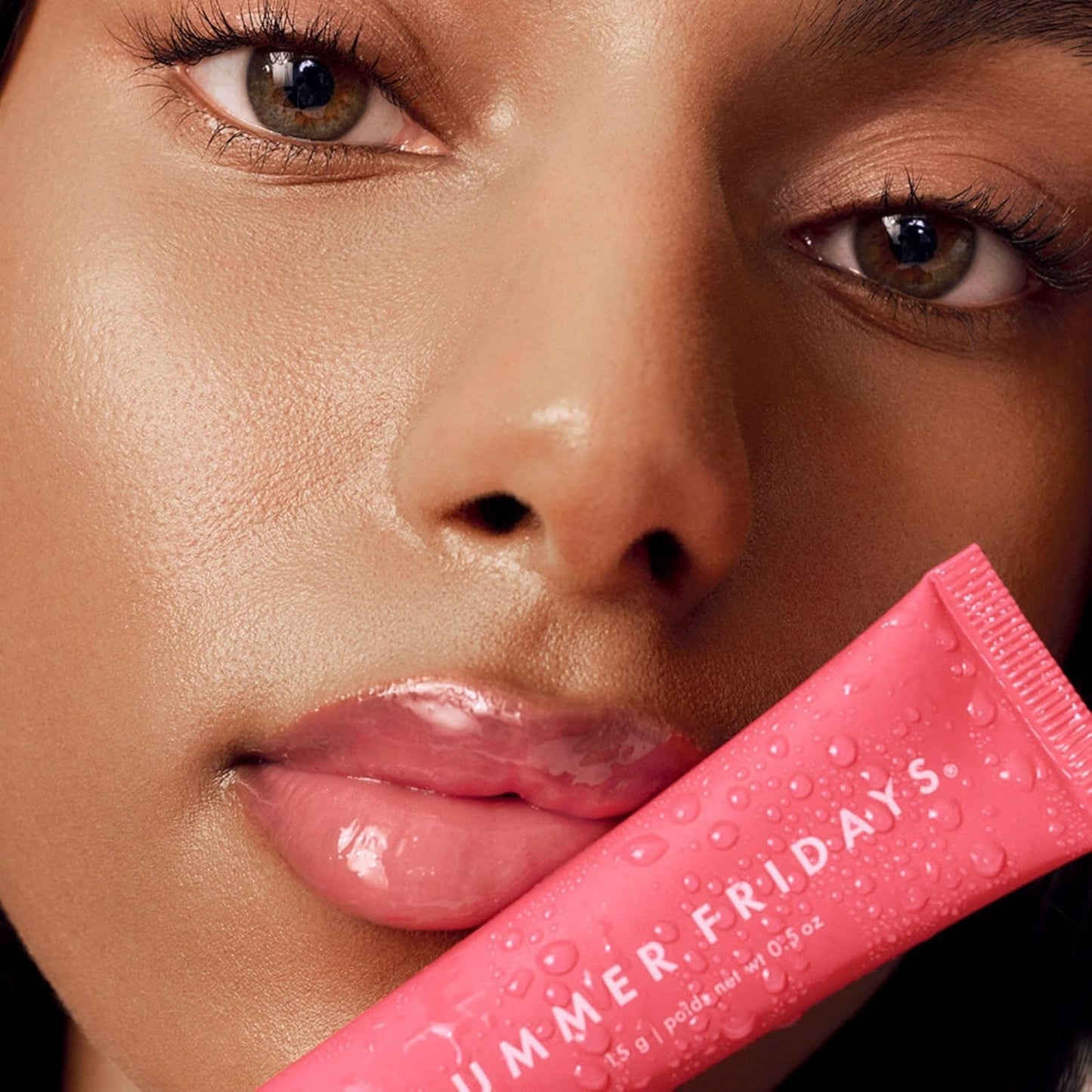Summer Fridays Tinted Lip Butter Balm – Hydrating Glossy Lip Balm with Sheer Pink Finish