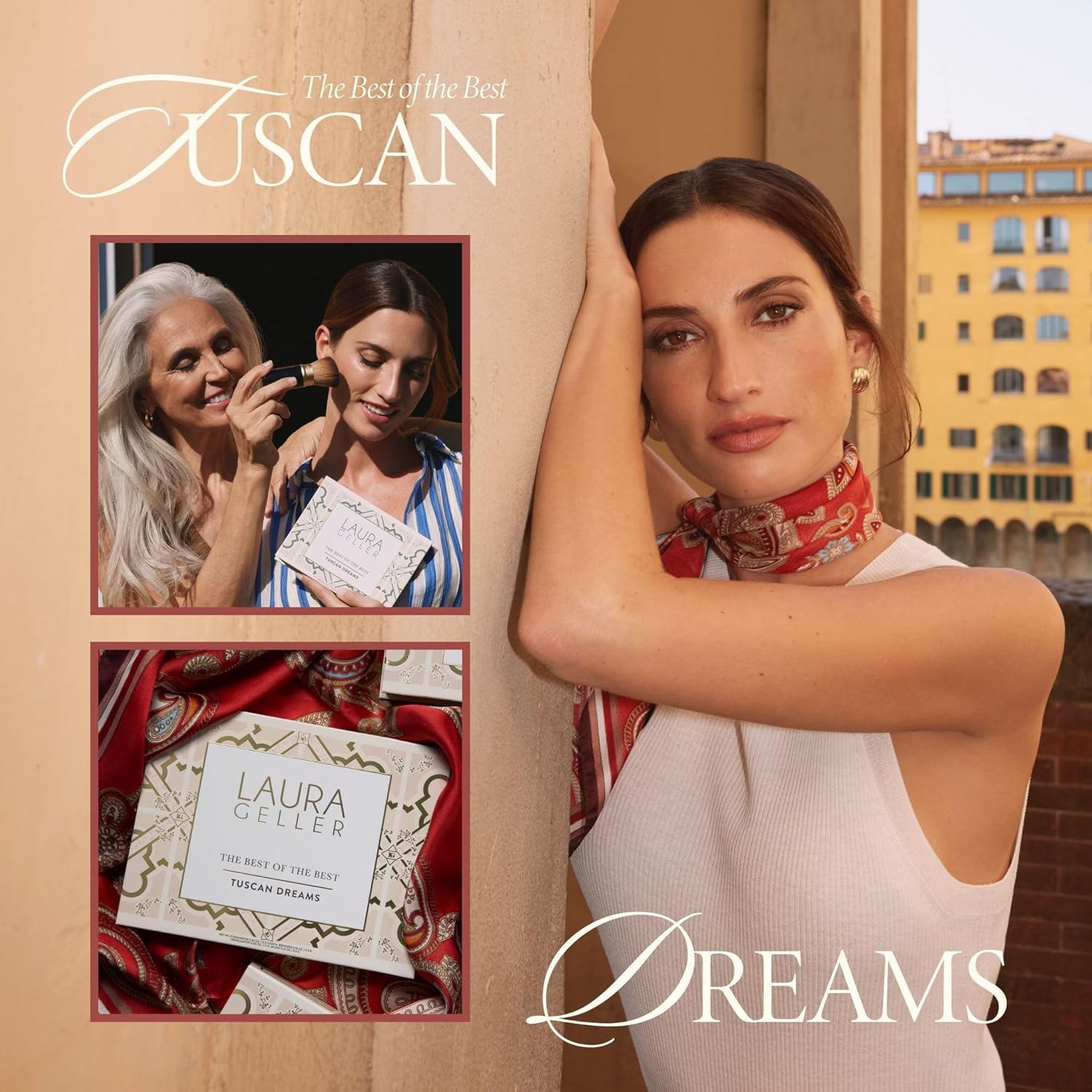 the Best of the Best Baked Palette - Tuscan Dreams - Full Size - Includes Bronzer, Blush, Highlighter and 6 Eyeshadows - Travel-Friendly (Best of the Best Tuscan Dreams)