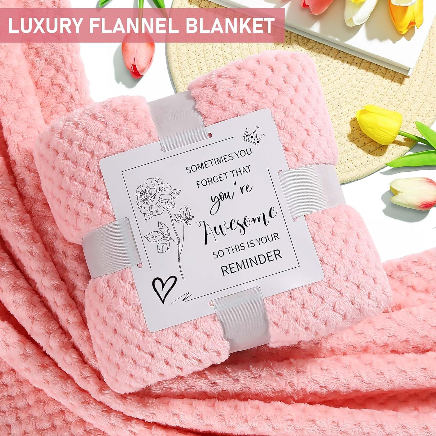 Happy Birthday Gifts for Women Mom Her Friend Sister Wife Grandma, Self Care Gifts Get Well Gifts Unique Relaxing Spa Gift Basket Set, Christmas Gifts for Women Mom Wife Grandma Friends Sister