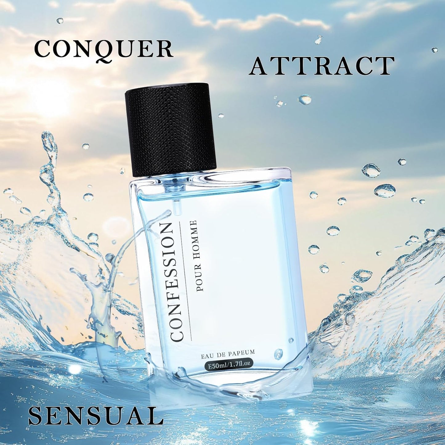 Women'S Eau De Toilette Perfume Long Acting Spray Perfect, High White Cologne 50ML