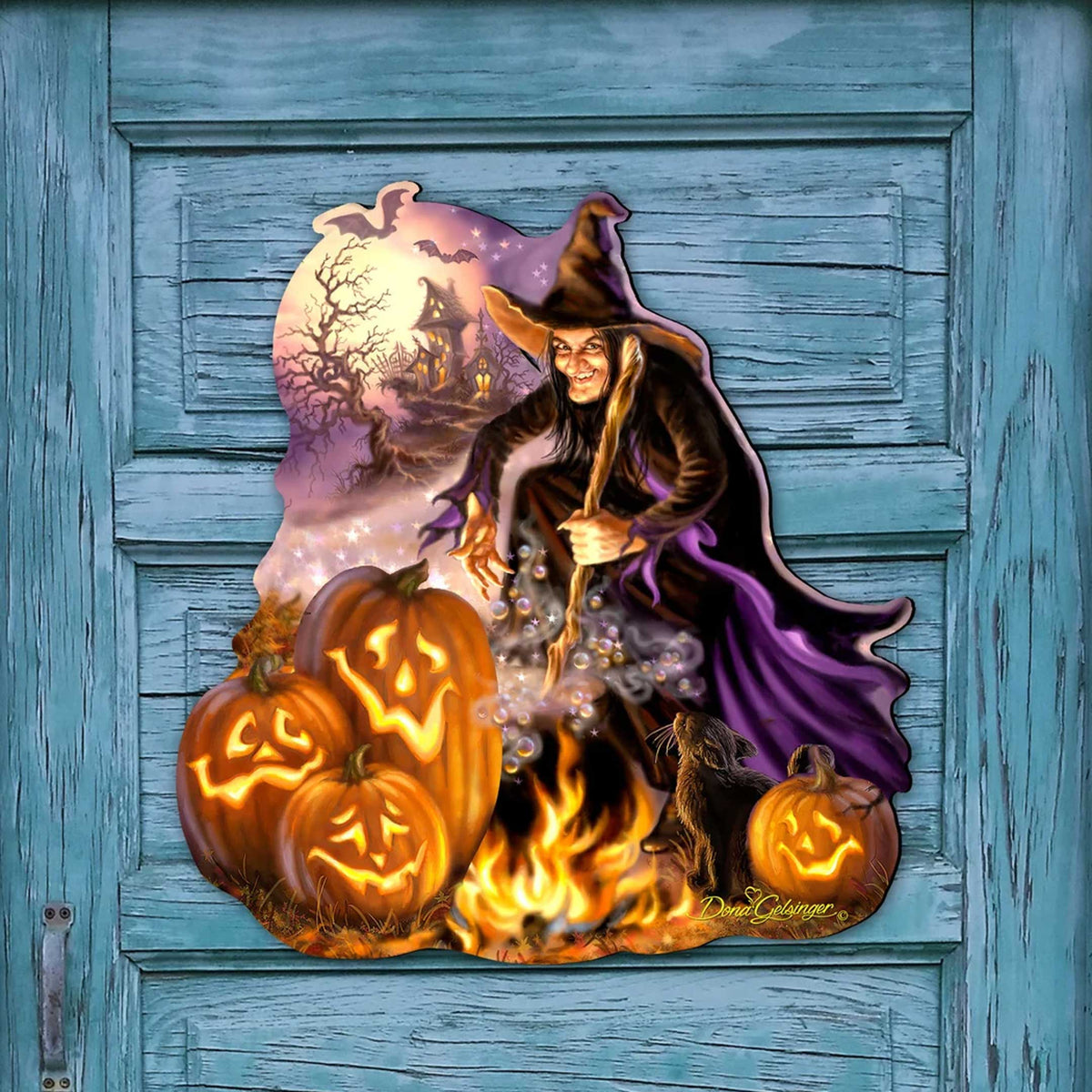 All Hallows Eve Holiday Door Décor by D. Gelsinger - Halloween Décor
