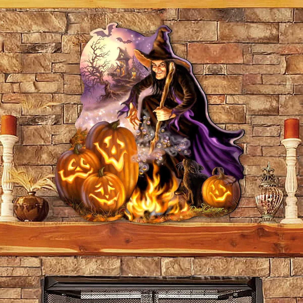 All Hallows Eve Holiday Door Décor by D. Gelsinger - Halloween Décor