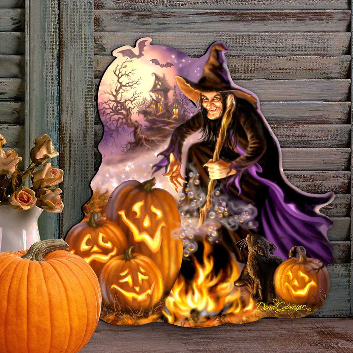All Hallows Eve Holiday Door Décor by D. Gelsinger - Halloween Décor