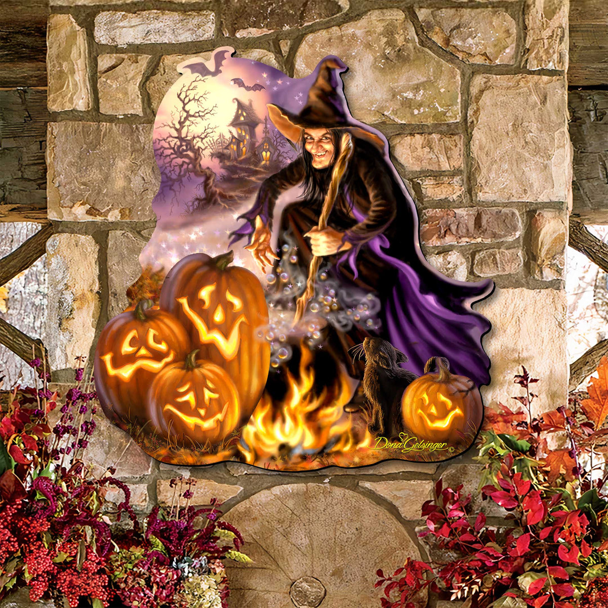 All Hallows Eve Holiday Door Décor by D. Gelsinger - Halloween Décor