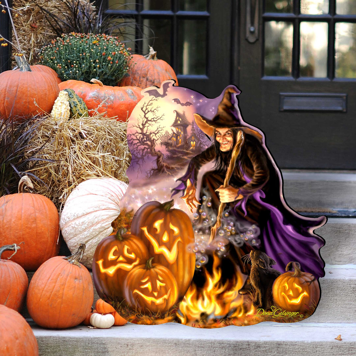 All Hallows Eve Holiday Door Décor by D. Gelsinger - Halloween Décor