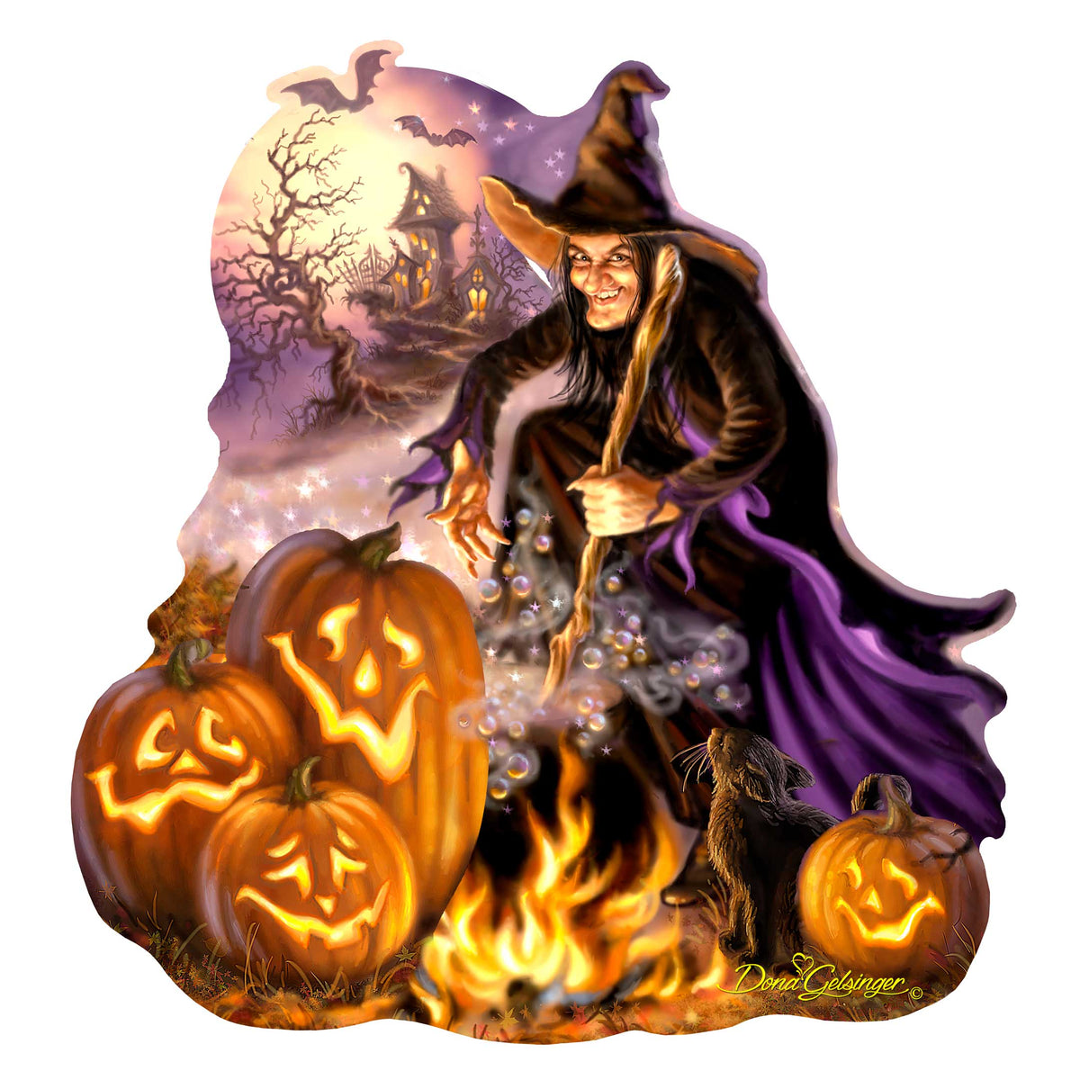 All Hallows Eve Holiday Door Décor by D. Gelsinger - Halloween Décor