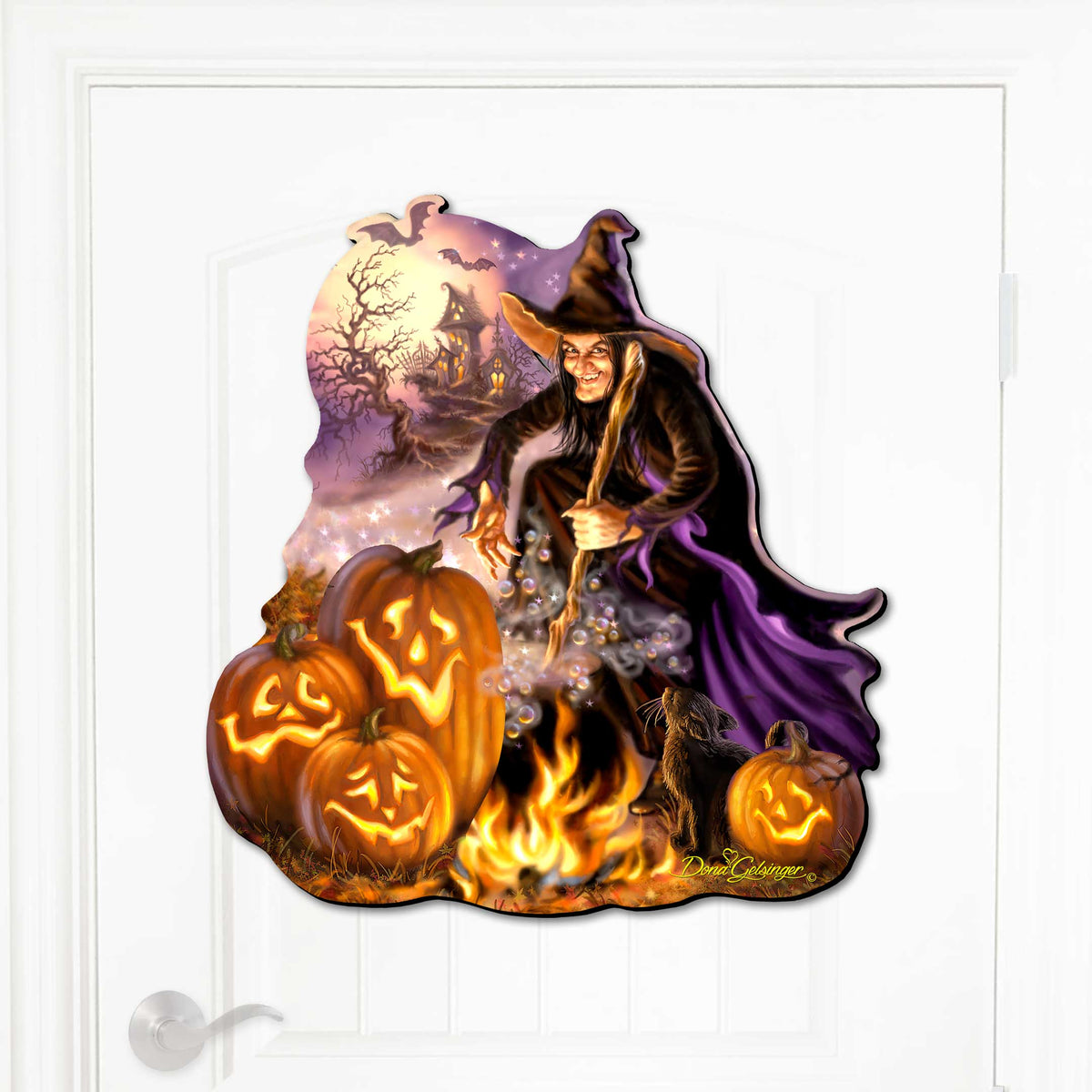 All Hallows Eve Holiday Door Décor by D. Gelsinger - Halloween Décor