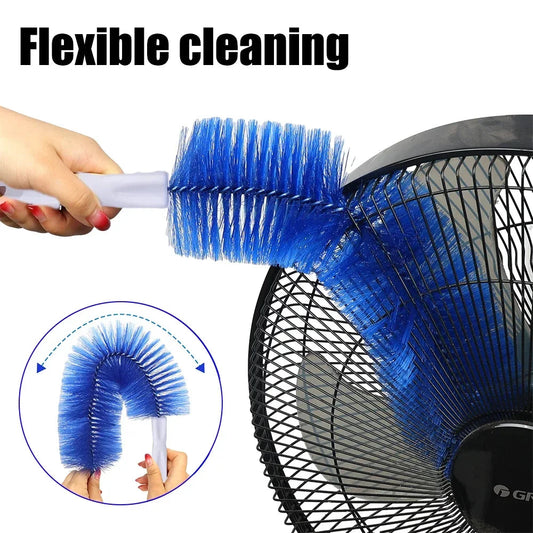 Bendable Microfiber Fan Duster Brush for Home, Car & Air Conditioners