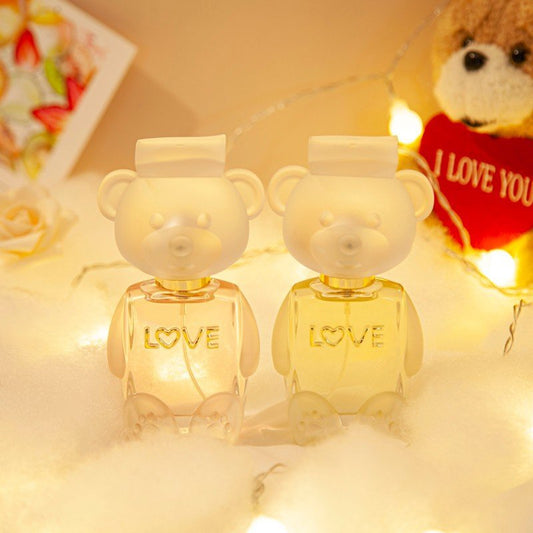 Women's long lasting floral perfume woody fruity fragrance bottle