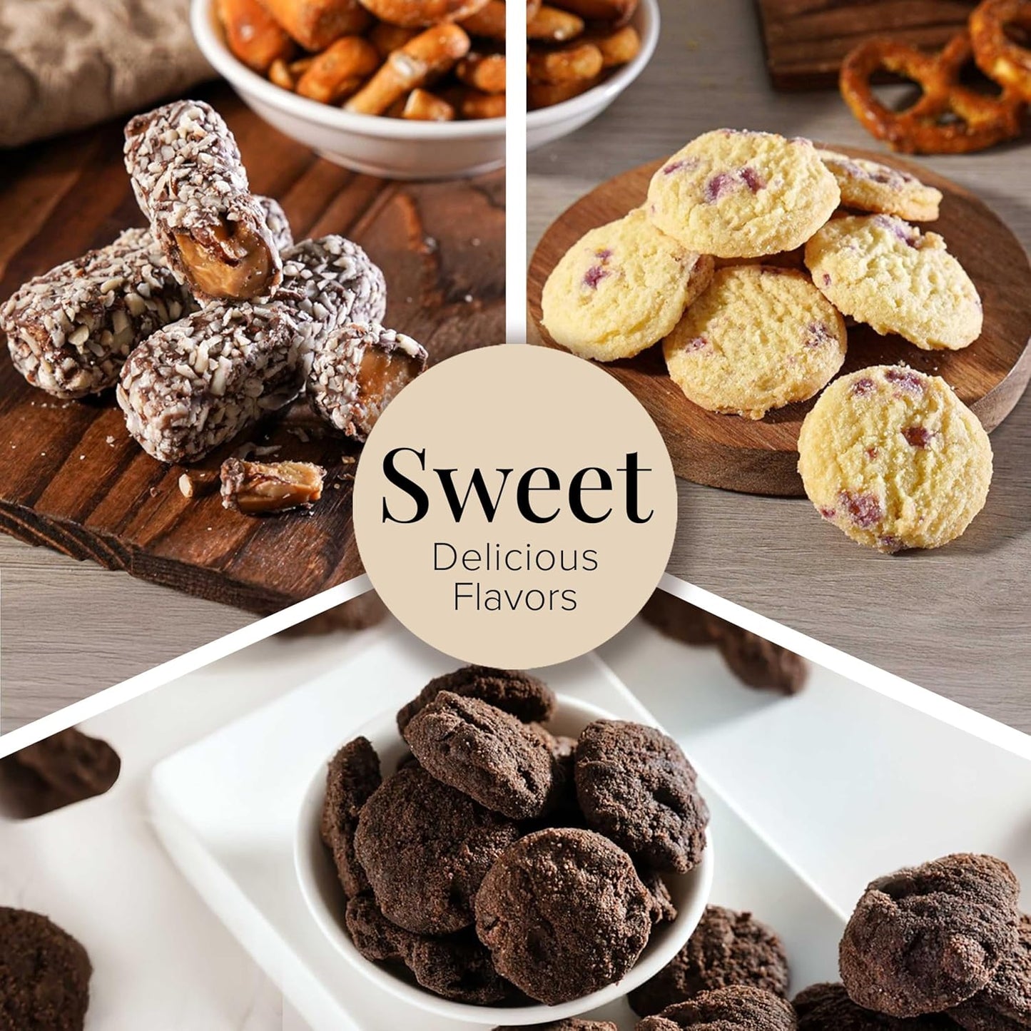 Gift Basket Snack Gifts for Families, College, Delivery for Teachers, Birthdays, Appreciation, Thank You, Get Well Soon, Care Package