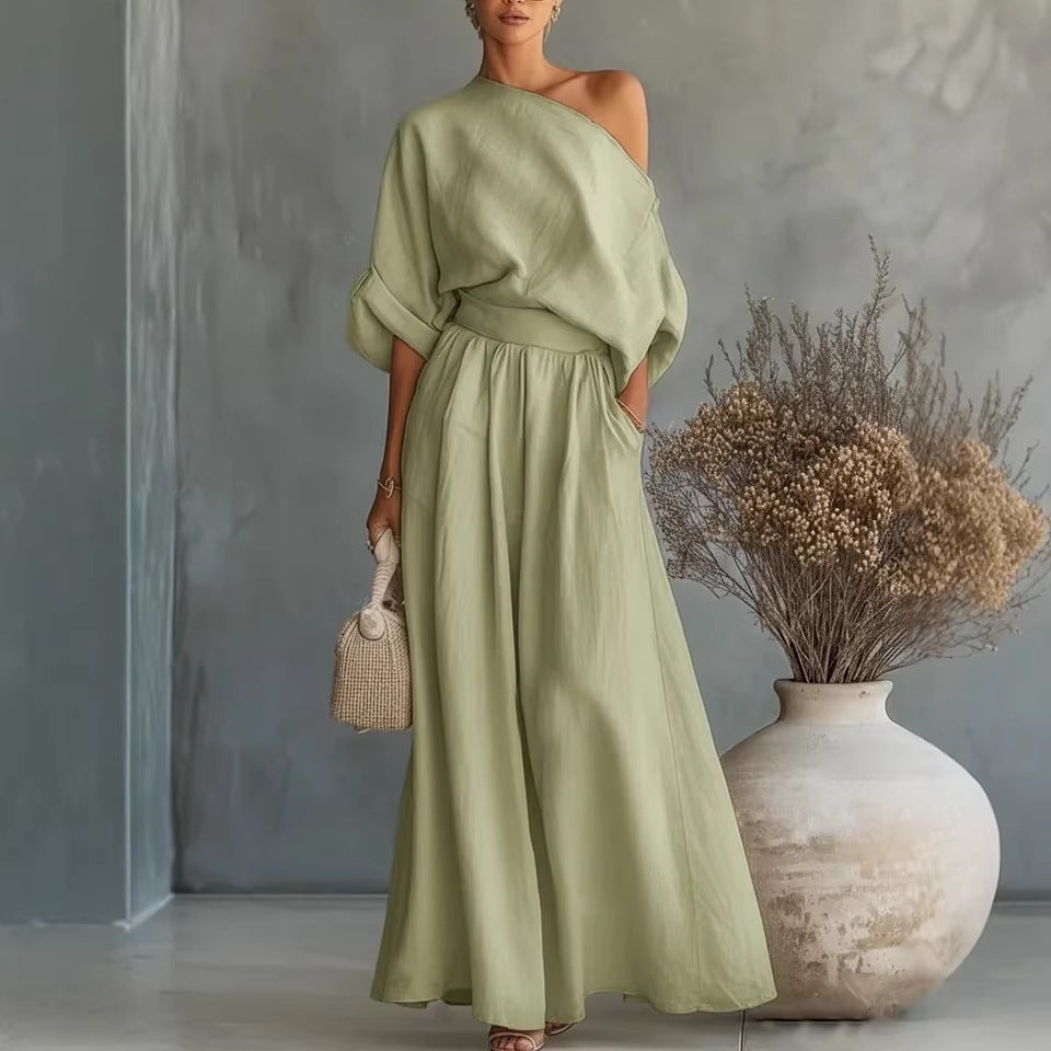 Elegant women's boutique two-piece outfit