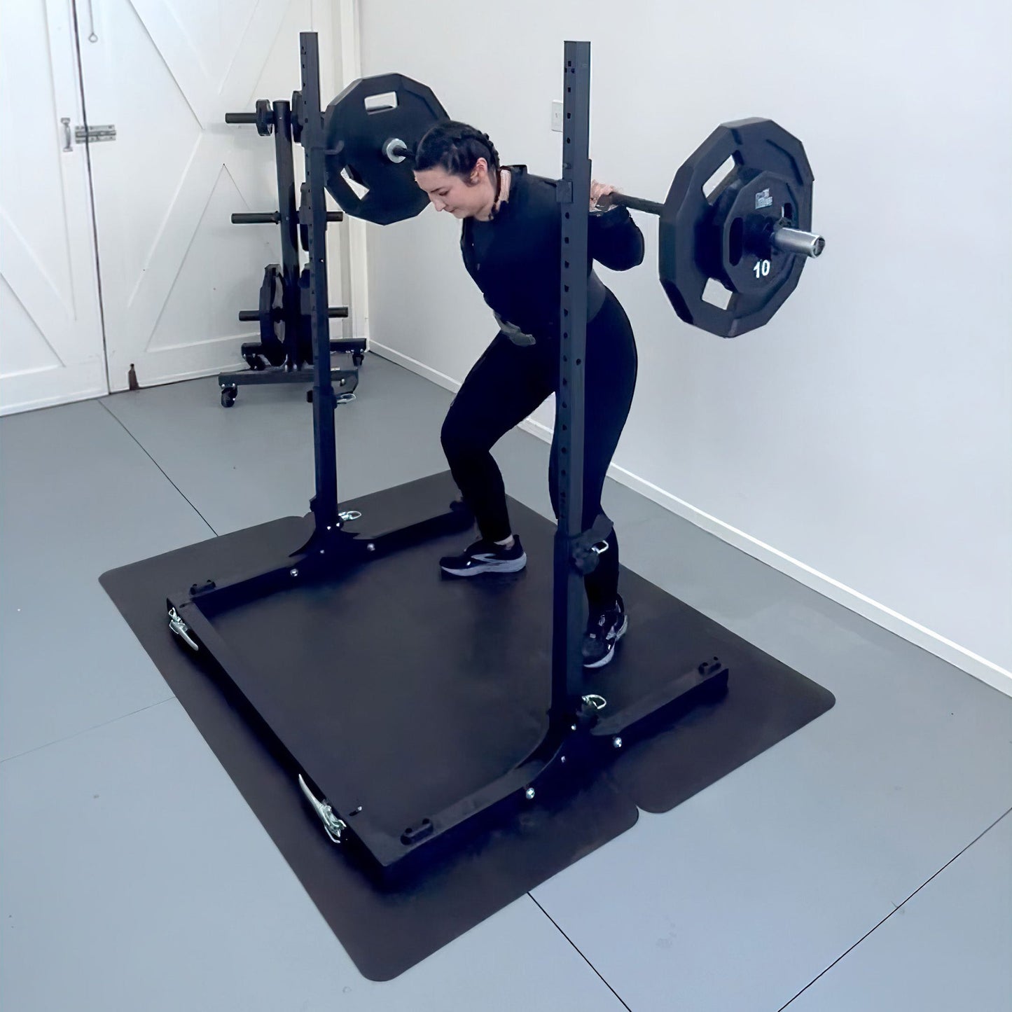 Verse® Agile Folding Portable Power Rack for Home Gym Strength Training