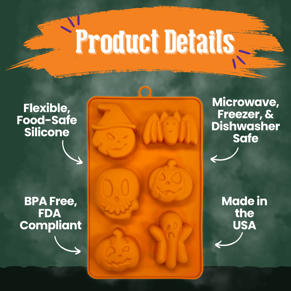 SodaPup Silicone Pet Treat Mold for Homemade Dog Treats