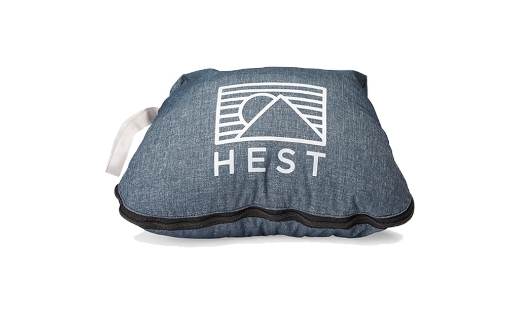 HEST Camp Pillow, Compact Memory Foam Travel and Camping Pillow
