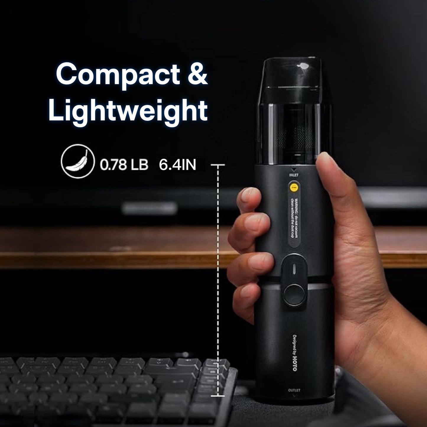 Portable Compressed Air Capsule Electric Dust Blower