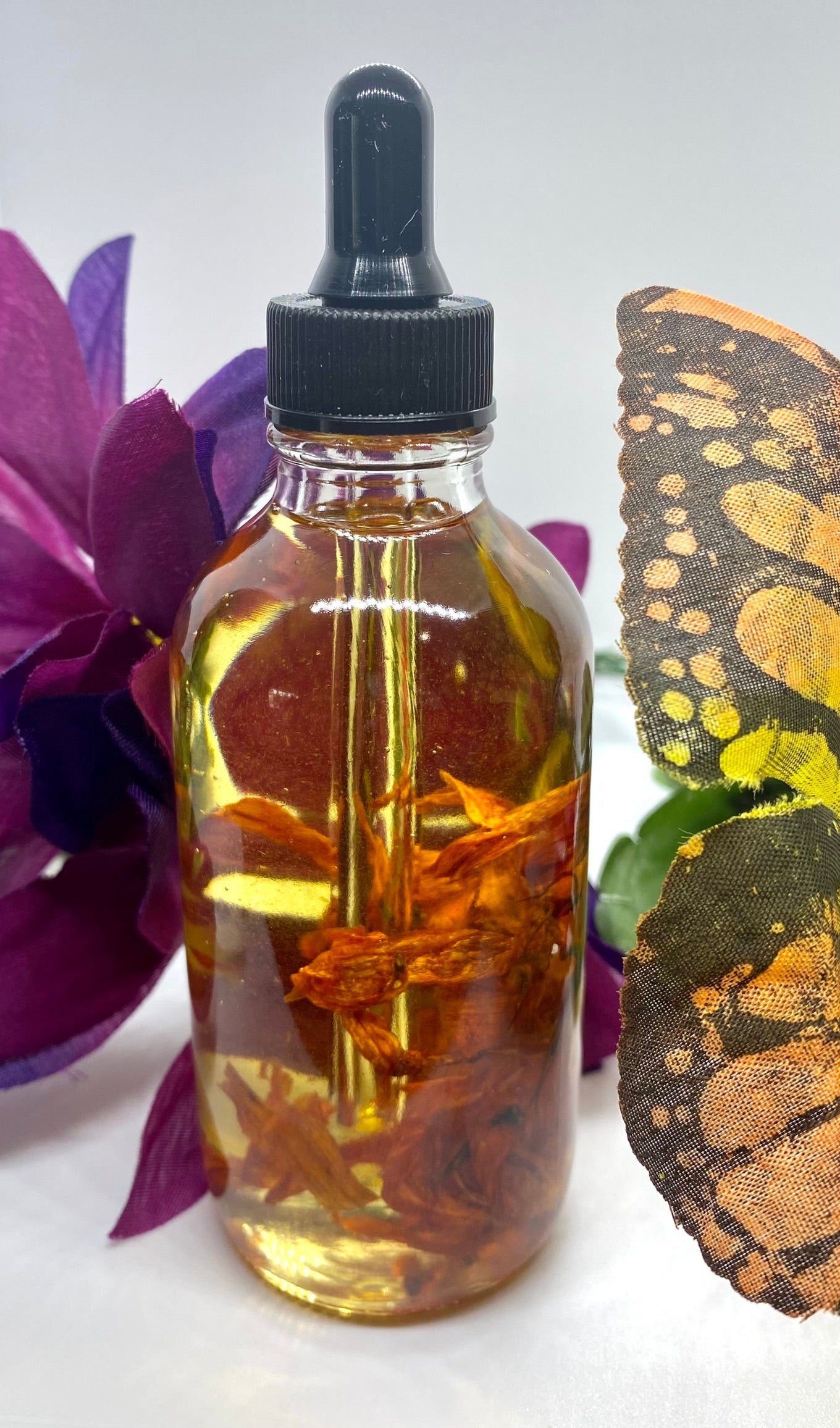 Sun-Infused After Shower Body Oil, Organic Botanical Moisturizer